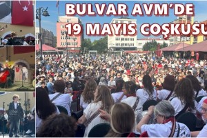 Samsun, 19 Mayıs Coşkusunu Bulvar AVM’de Yaşadı